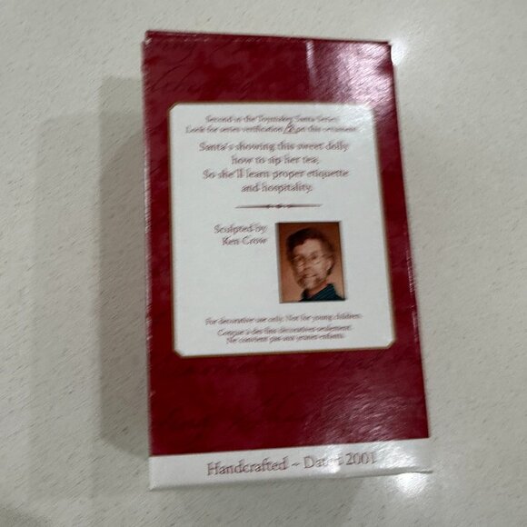 HALLMARK Keepsake Toymaker Santa Collector's Series 2001 - Picture 6 of 8